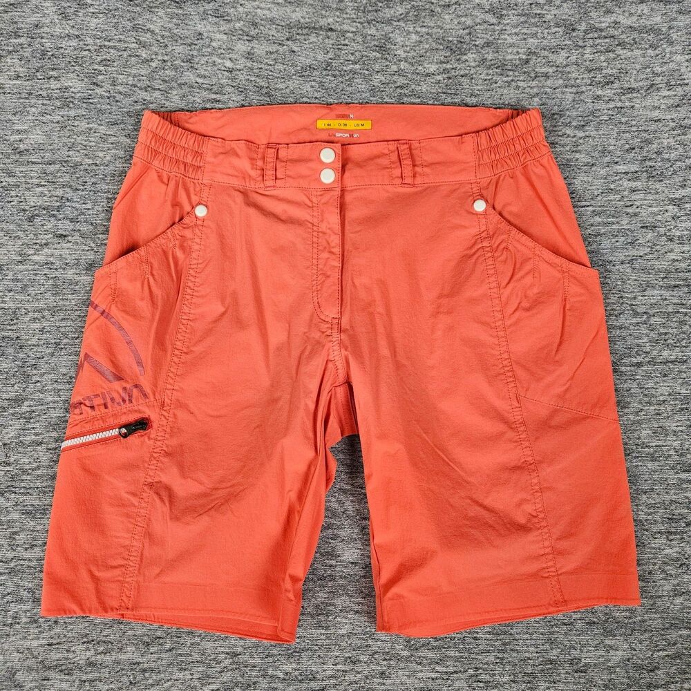 La Sportiva Women's Medium Zen Bermuda Cargo Climbing Shorts Outdoor Hiking
